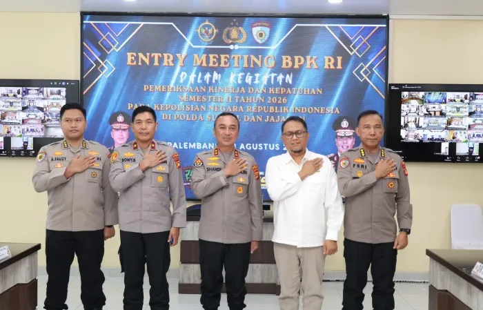 Polda Sumsel Perkuat Transparansi dan Akuntabilitas Melalui Pemeriksaan BPK RI