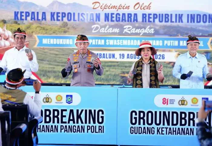 Percepat Swasembada, 14 Polda Tanam Serentak Bawang Putih