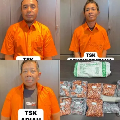 Bermodal Peta Kertas, Bareskrim Bongkar Sindikat Narkoba Internasional di Bengkalis